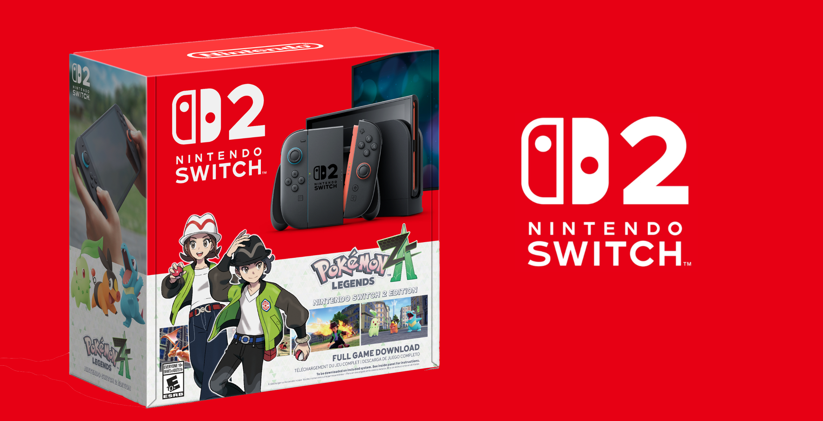 New Nintendo Switch 2 bundle packages in Pokémon Legends: Z-A
