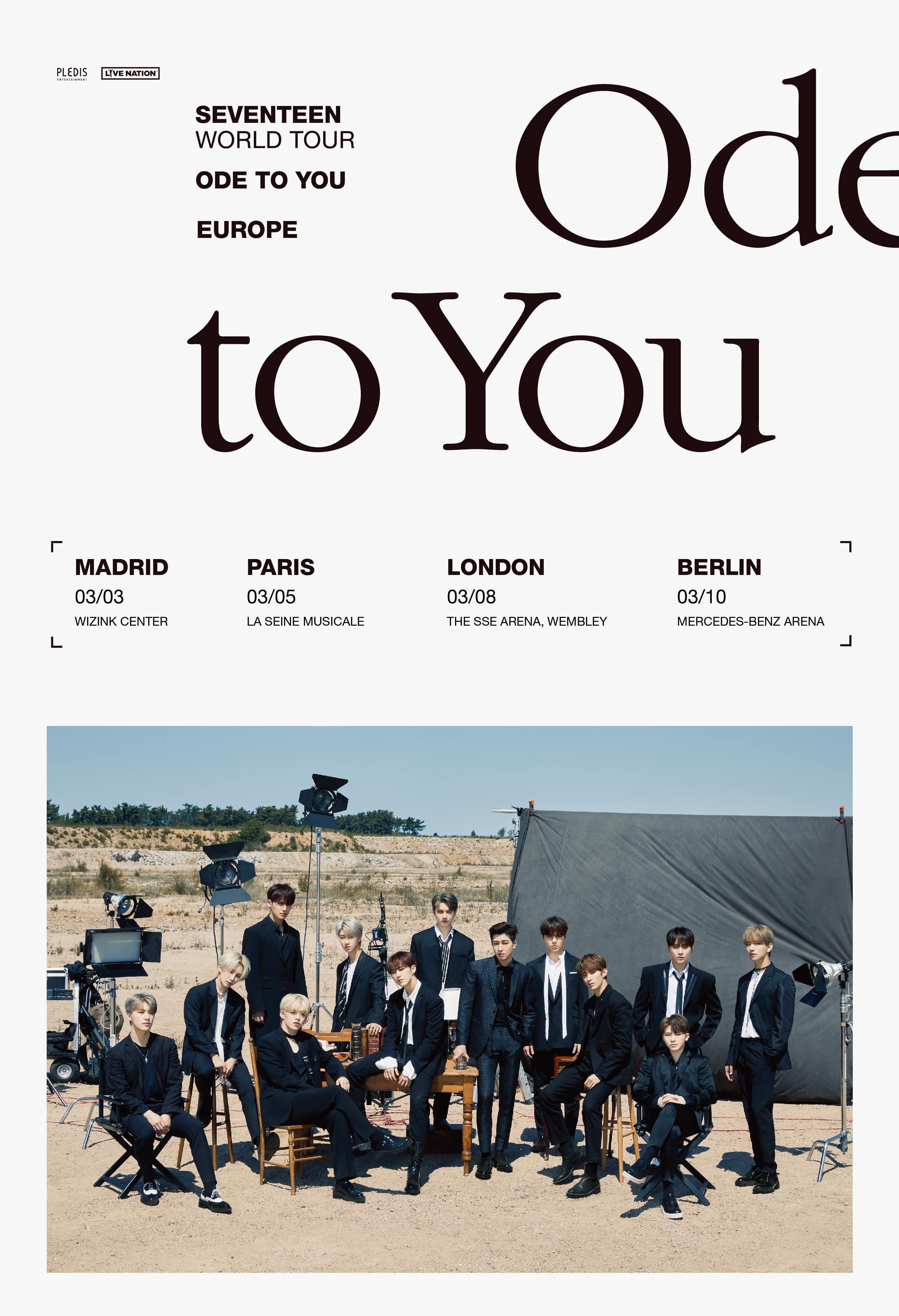 Update: SEVENTEEN Announces Dates & Venues For European Leg Of