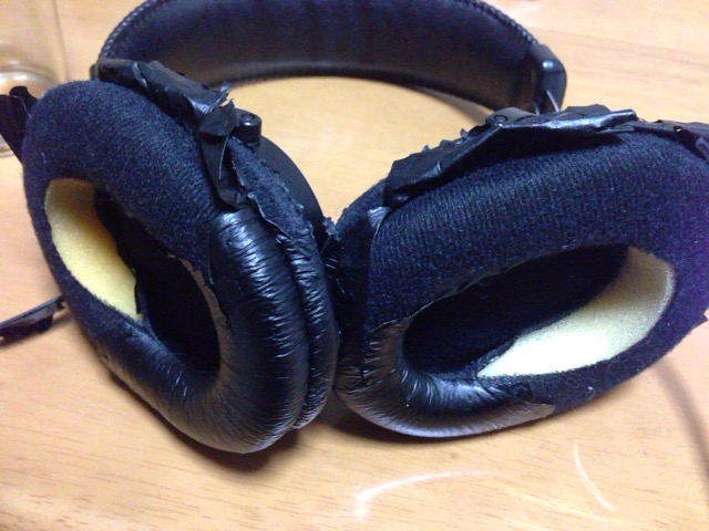 ボロボロすぎる！！SONY MDR-7506のイヤーパッドを交換するべし