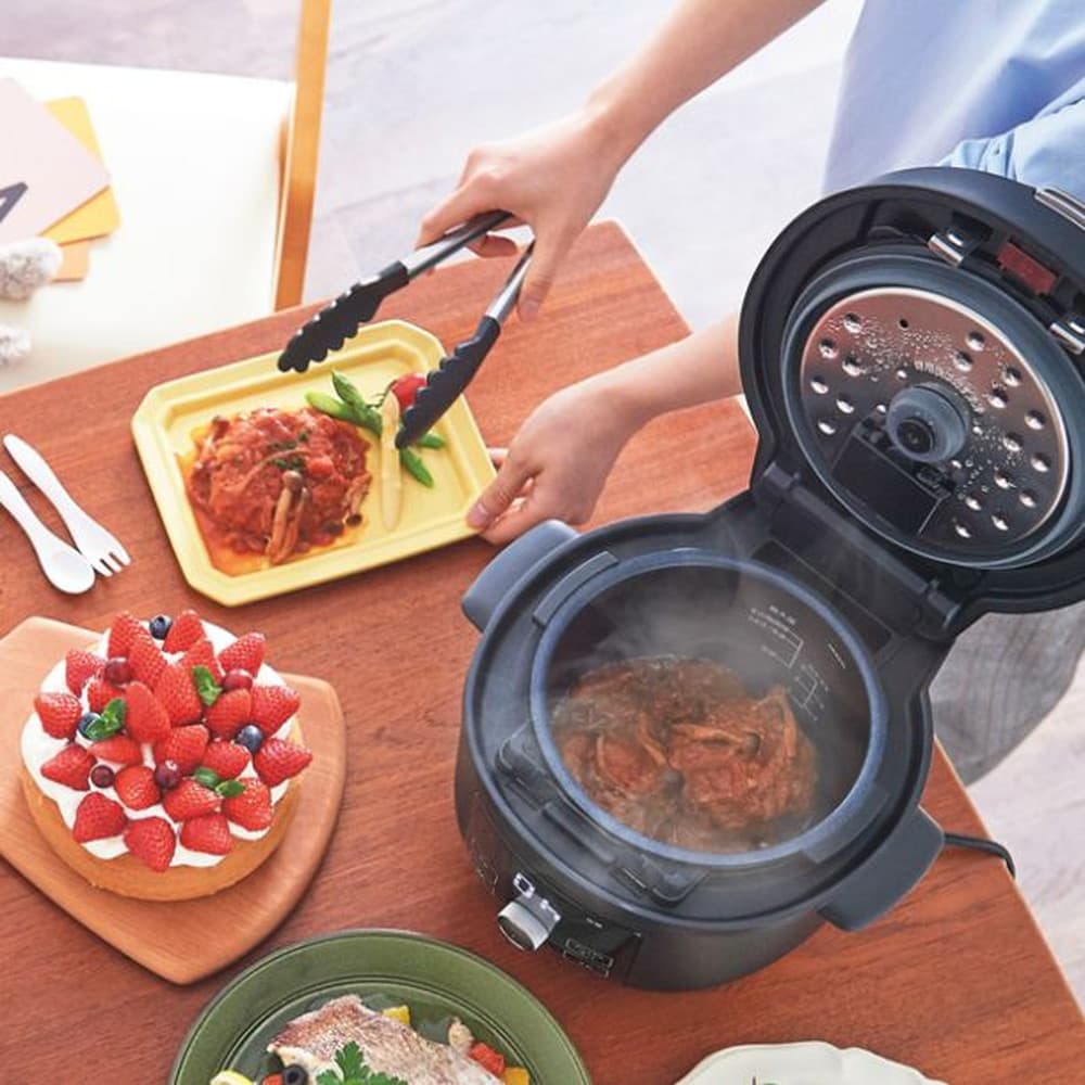 タイガー魔法瓶 電気圧力鍋 マットホワイト COK-A220WM｜うさマート