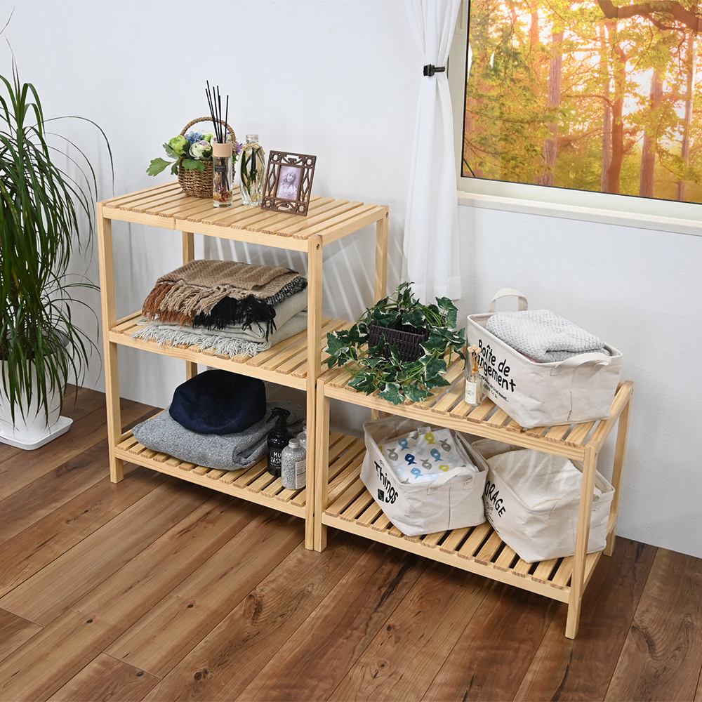 フクダクラフト ウッドラック2段 RM-G60T2 NA｜うさマートジャパン