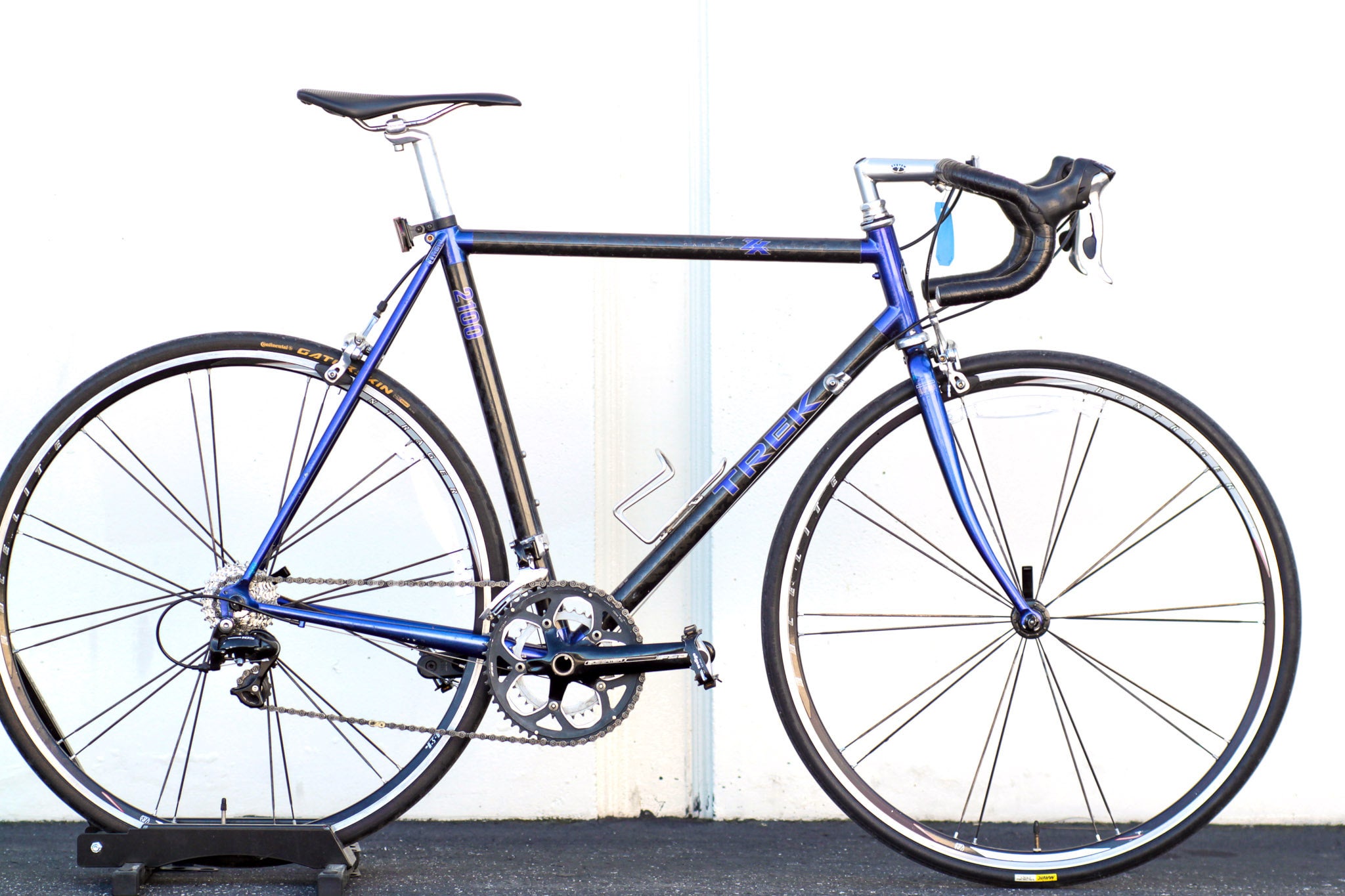 Trek 2100 ZX Carbon Series Road Bike black/blue - TLIL | Used