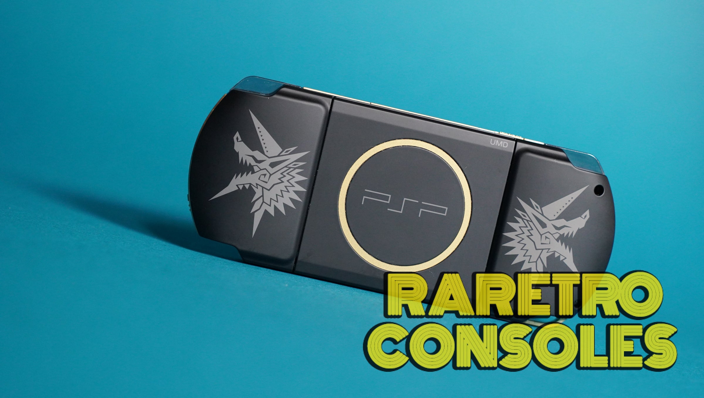 PSP 3000 Monster Hunter 3 Matte Black Japanese Limited Edition