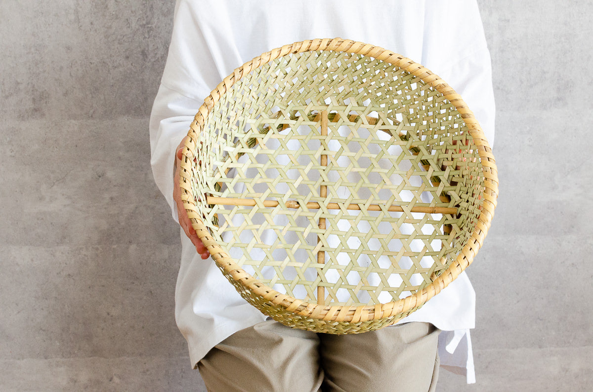 根曲竹の茶碗かご 果物かごにも – 市川籠店 | 1basketry