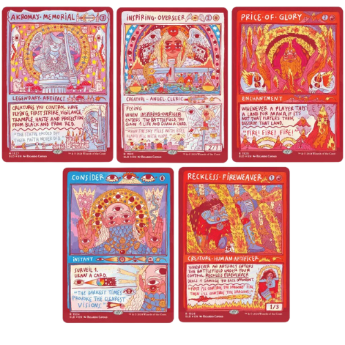 Secret Lair Roadshow Edition: Burning Revelations - Rainbow Foil