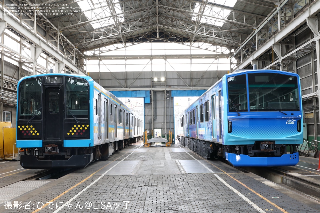 JR東】「南武線E233系8000番台・8500番台撮影会 in 鎌倉車両センター