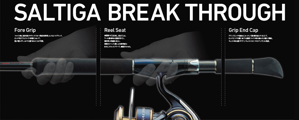 ソルティガ ブレイクスルー(ロッド)｜DAIWA