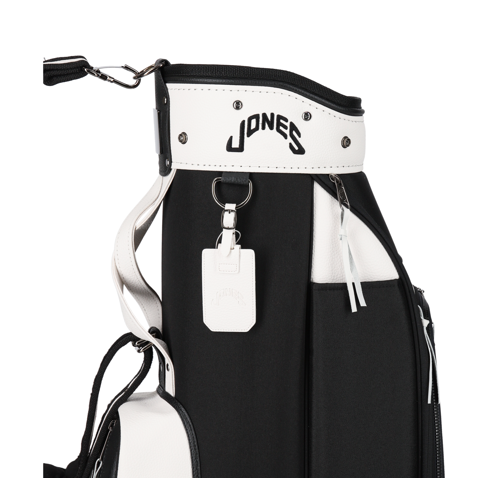 CLUBHAUS × ANTi COUNTORY CLUB × TANGRAM TRIPLE LOGO CADDY BAG BLACK TG