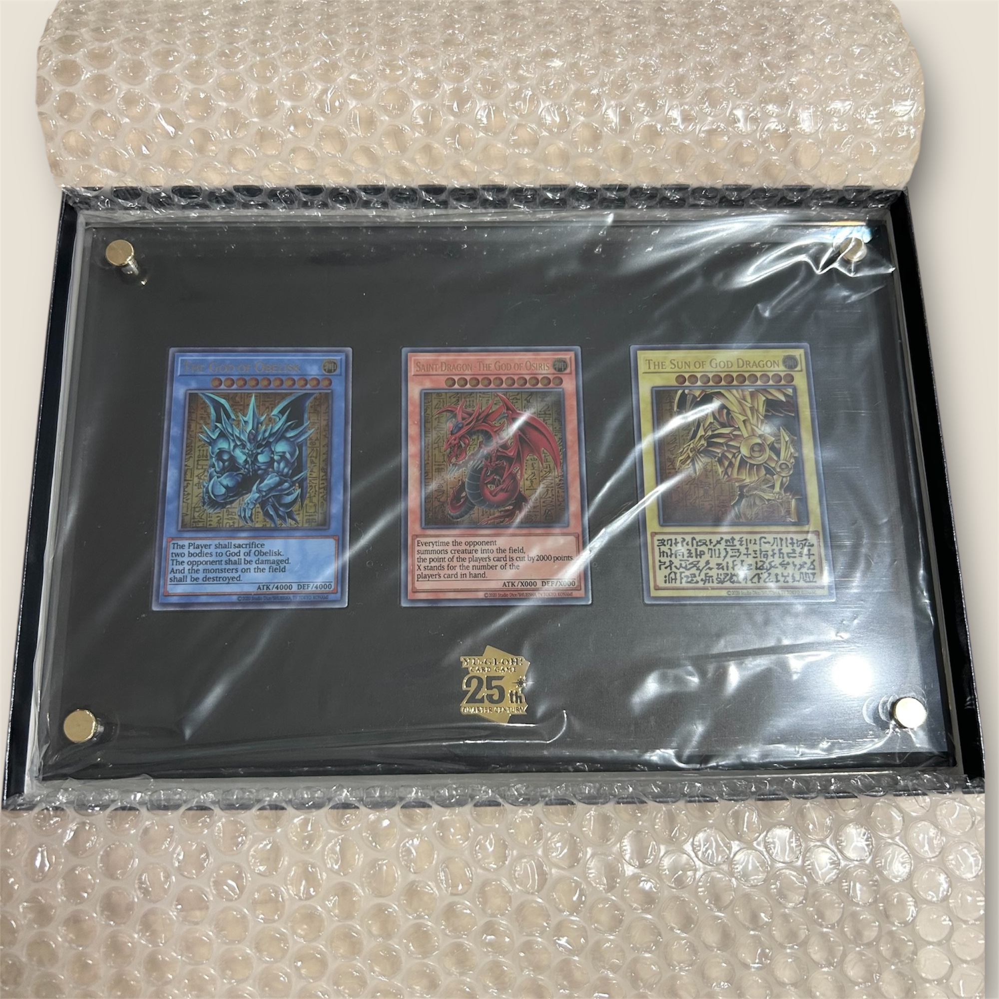 遊戯王25周年記念「三幻神」ステンレスカードセット完全ガイド｜たー