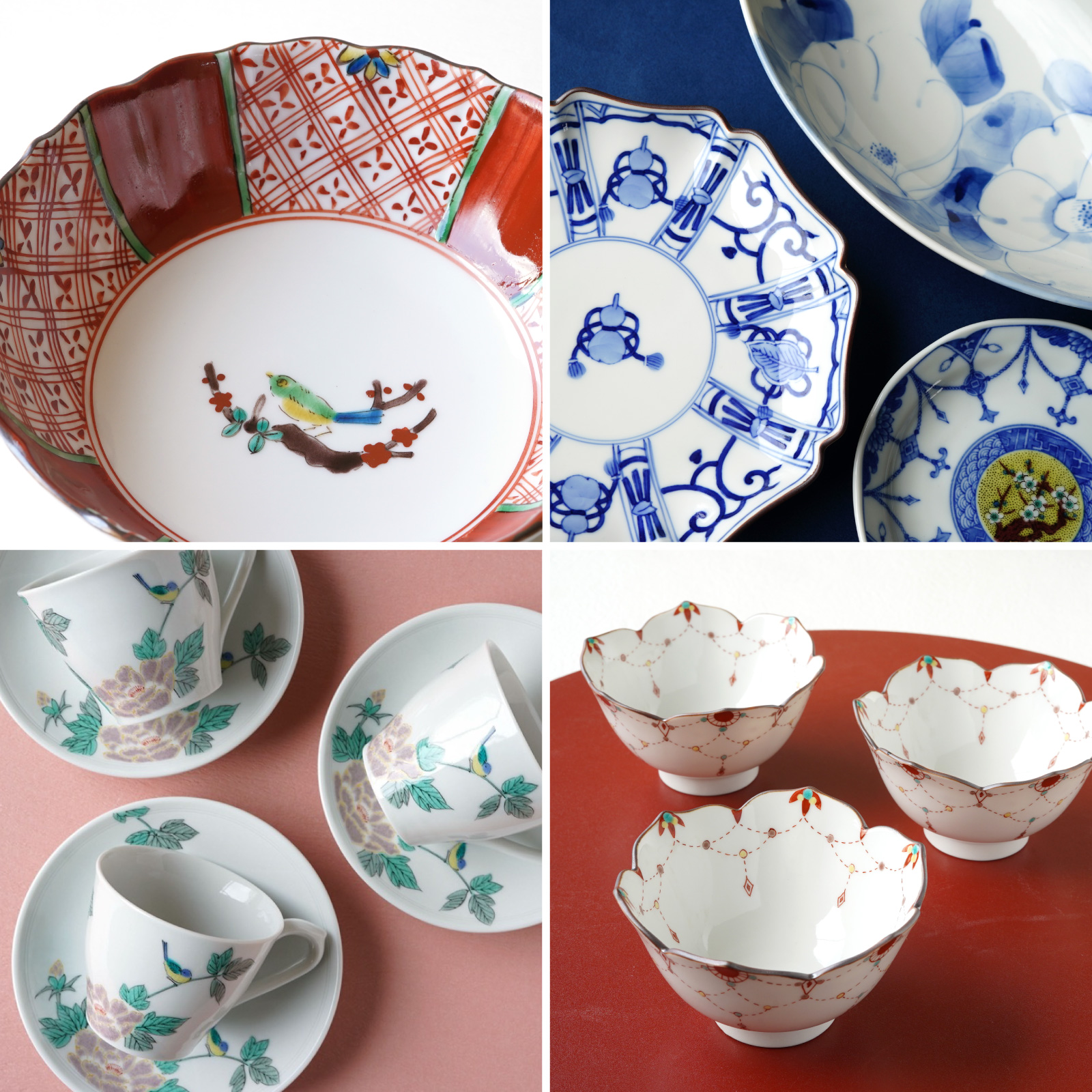 九谷焼（石川県）の伝統柄の陶磁器や窯元の商品一覧 和食器の通販 たち吉