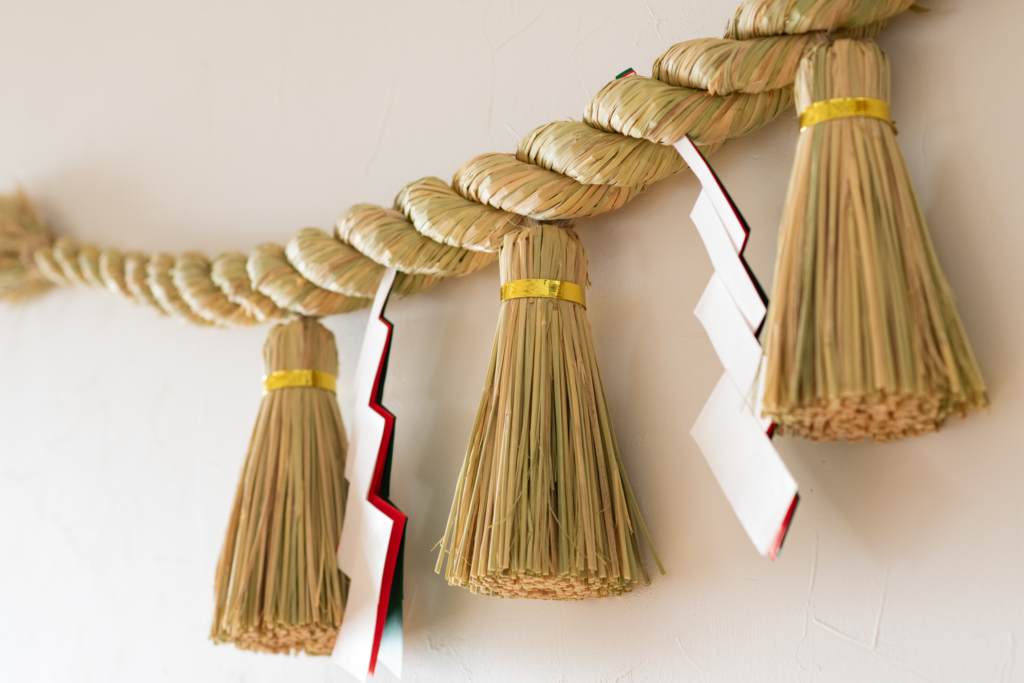 三本房しめ縄 - 【公式】わら細工たくぼ