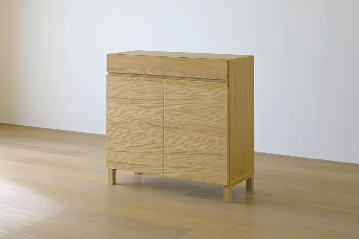 レッチェ 90キャビネット OAK(W90×D40×H88cm)税込￥105,000 | 高野木工