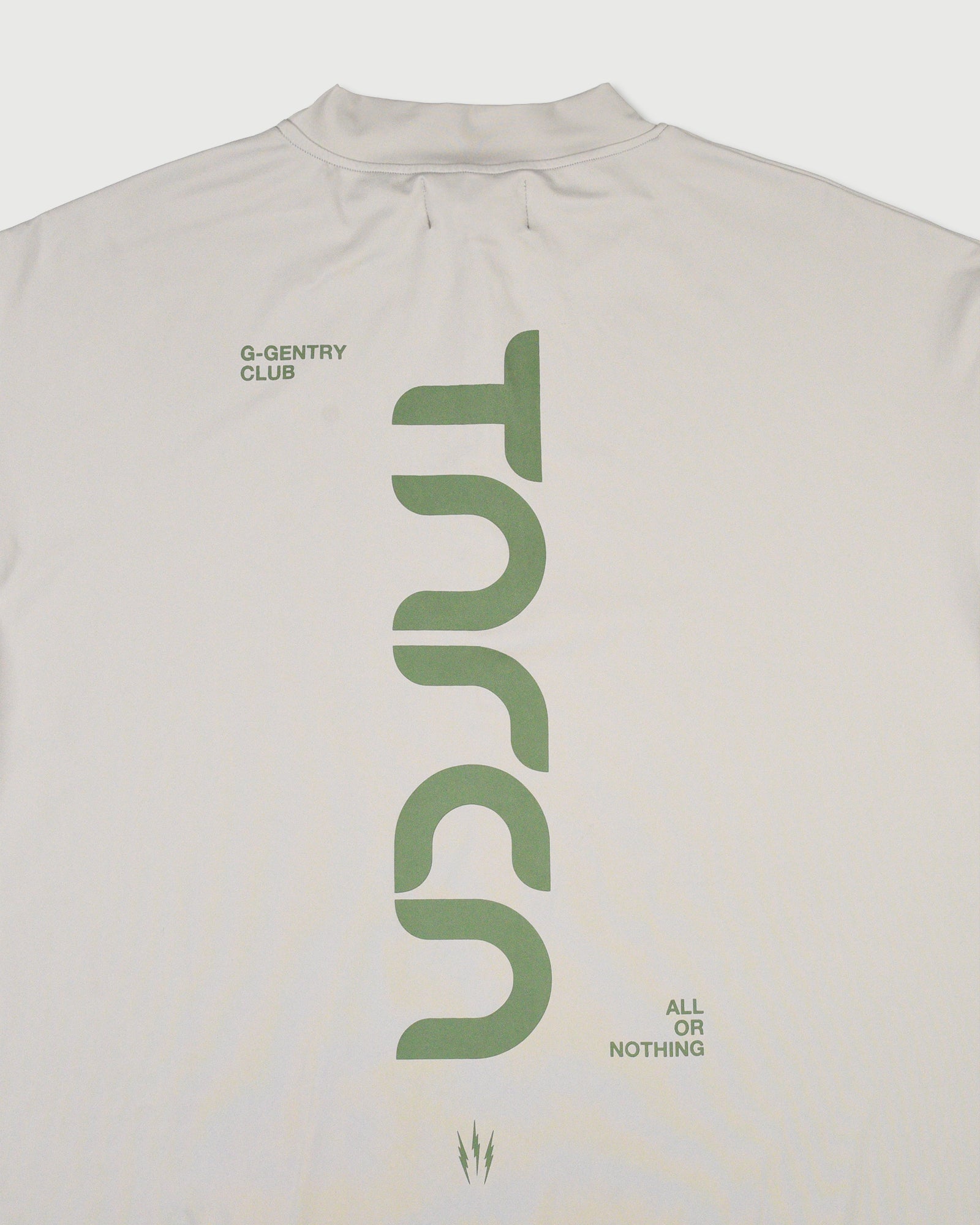 TNRCN EVERCORE™ HALF-ZIP TEE | GRAY – TAIN DOUBLEPUSH