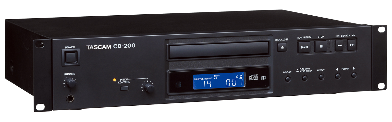 CD-200 | Professional CD Player | TASCAM - United States