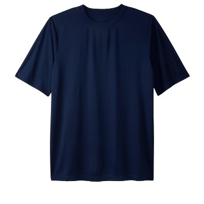 Boulder Creek by KingSize Heavyweight Pocket V-Neck Tee - XL, Navy