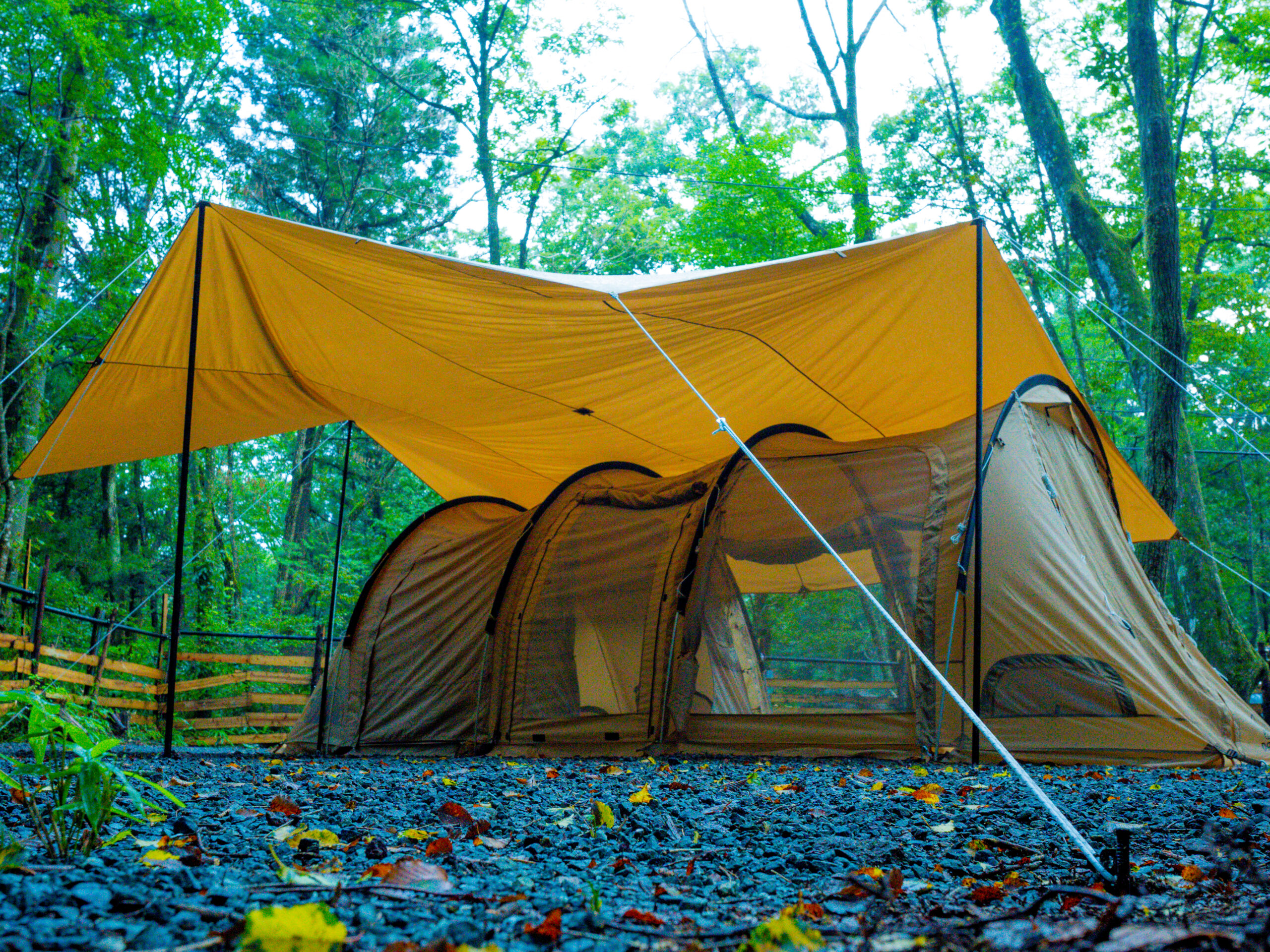 カマボコテント3M（タン） - TENT MONSTER RENTAL