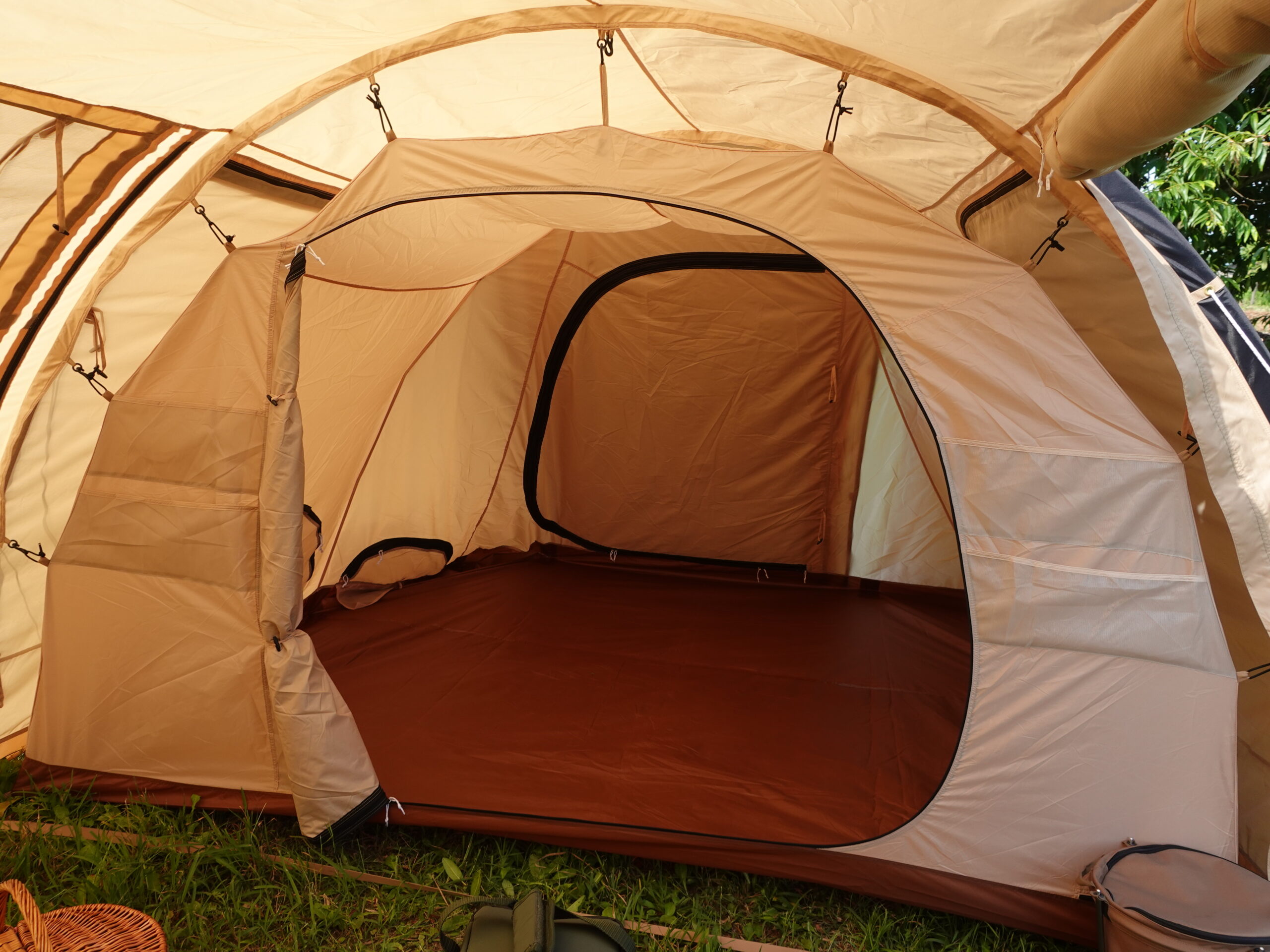 カマボコテント3M（タン） - TENT MONSTER RENTAL