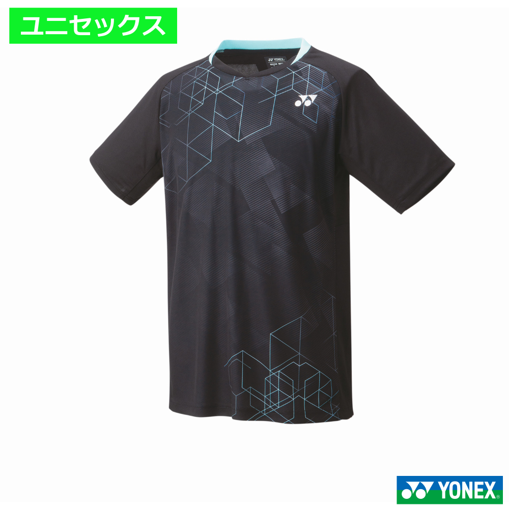 ヨネックス(YONEX)ユニゲームシャツ ブラック(007) /10602-007