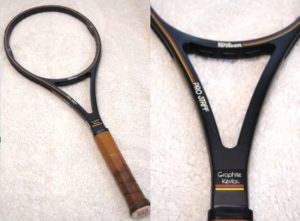 テニスラケット】セントヴィンセント製プロスタッフミッドで練習する