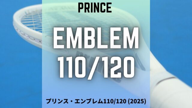 プリンス・エンブレム110/120(2025年モデル)をインプレ！デカラケ