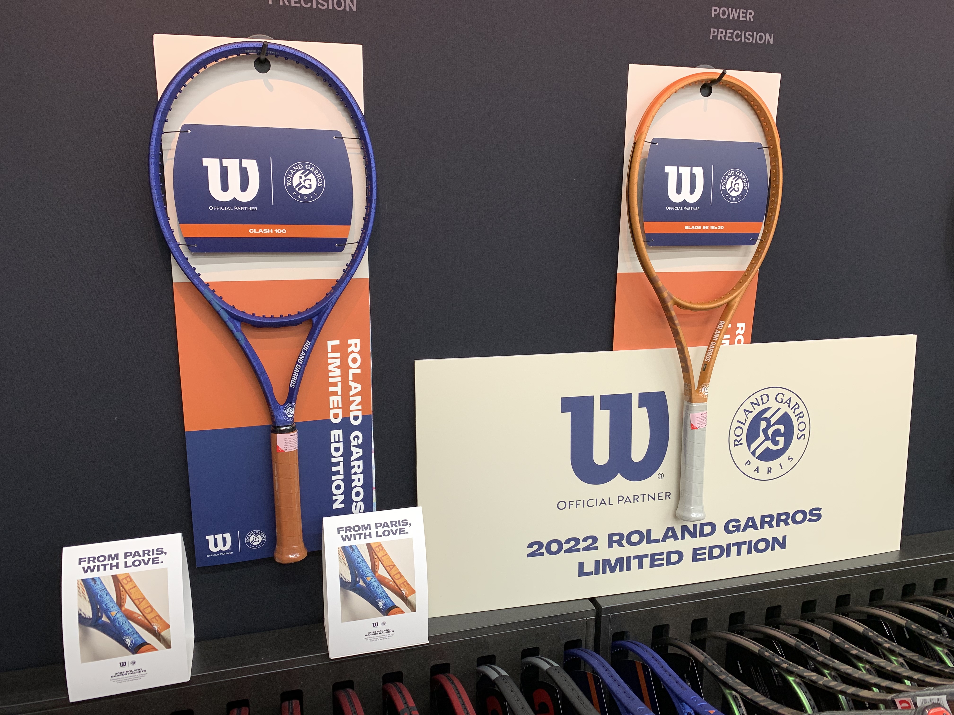 全仏オープン2022が始まり【Wilson】RGコレクションに再注目