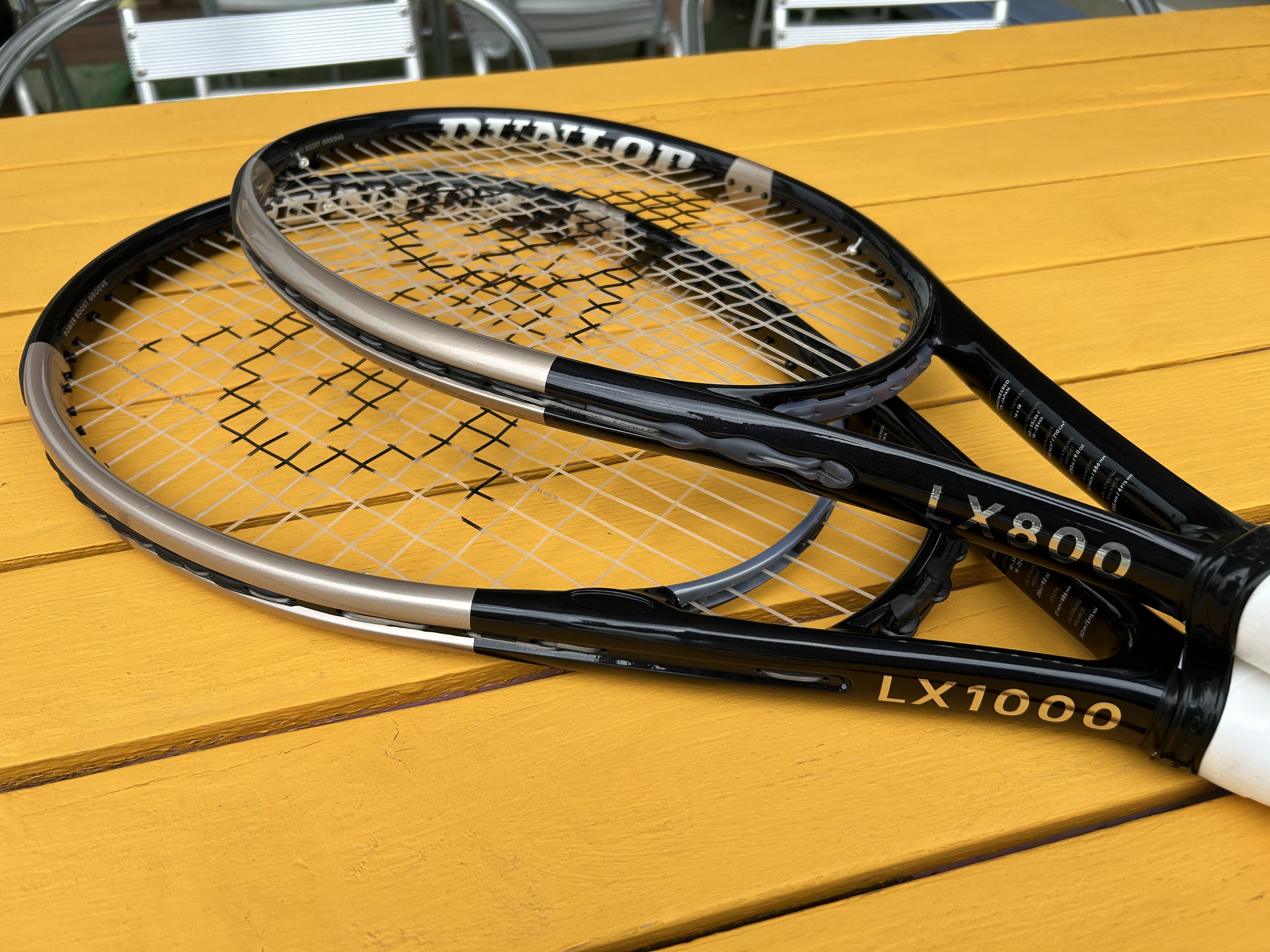 DUNLOP】数量限定のCX200 18×20BLACKをみんなで使ってダブルスをしてみ