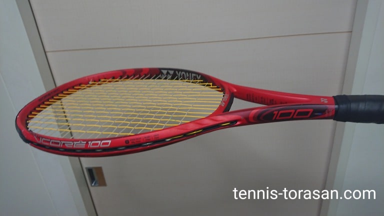 Yonex Vcore 100 2018 インプレ 評価 感想レビュー【高軌道スピン