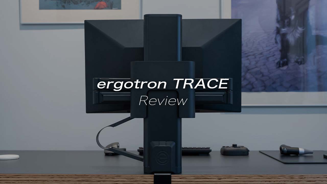 エルゴトロンTRACEモニターアームレビュー！ 頻繁にモニター高さを