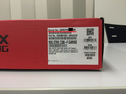 Tekwindサポート提供製品 関連FAQ - ASUS製品のシリアルナンバーは