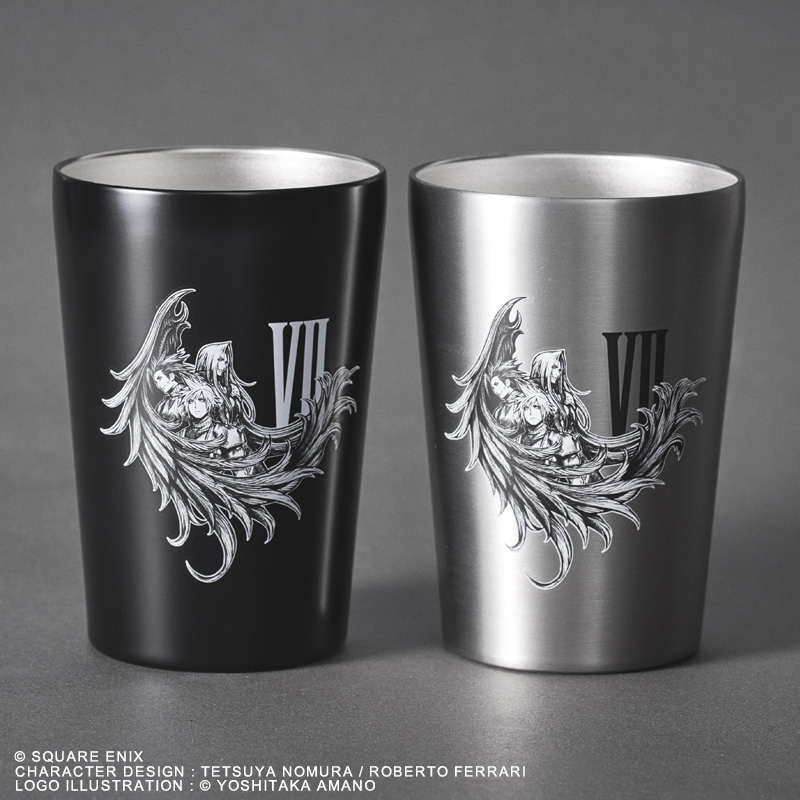 FINAL FANTASY Ⅶ REMAKE INTERGRADE CUP COFFEE TUMBLER BOOK BLACK