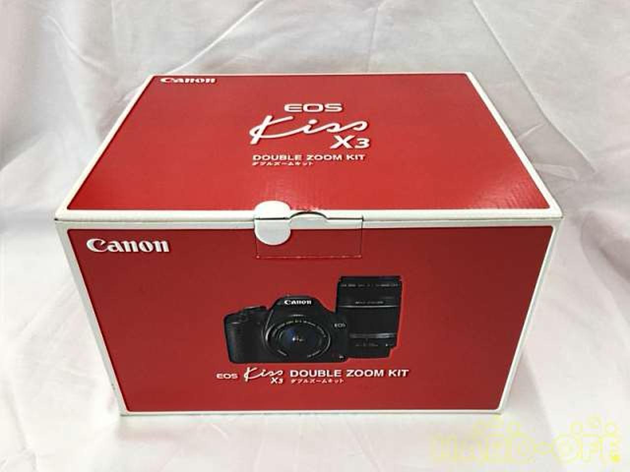Canon model number: EOS KISS X3 double zoom kit Used in Japan