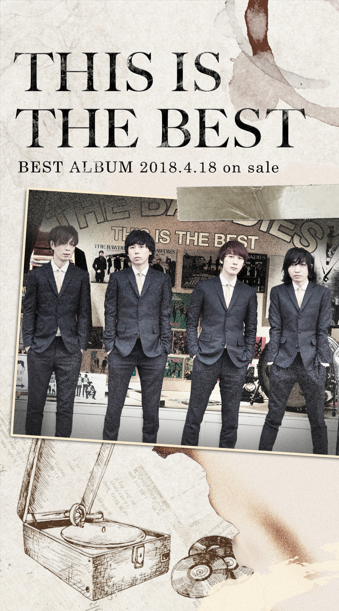 THE BAWDIES OFFICIAL WEB SITE / THE BAWDIES CLUB