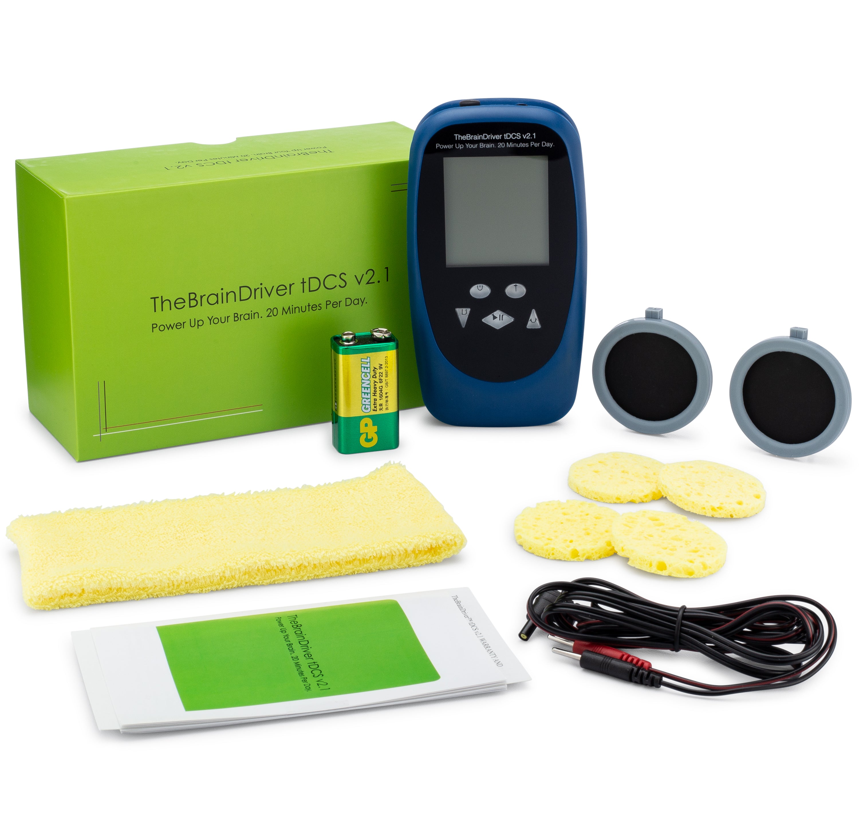 TheBrainDriver.com - tDCS Device v2.1. Ships Worldwide Daily. Safety F