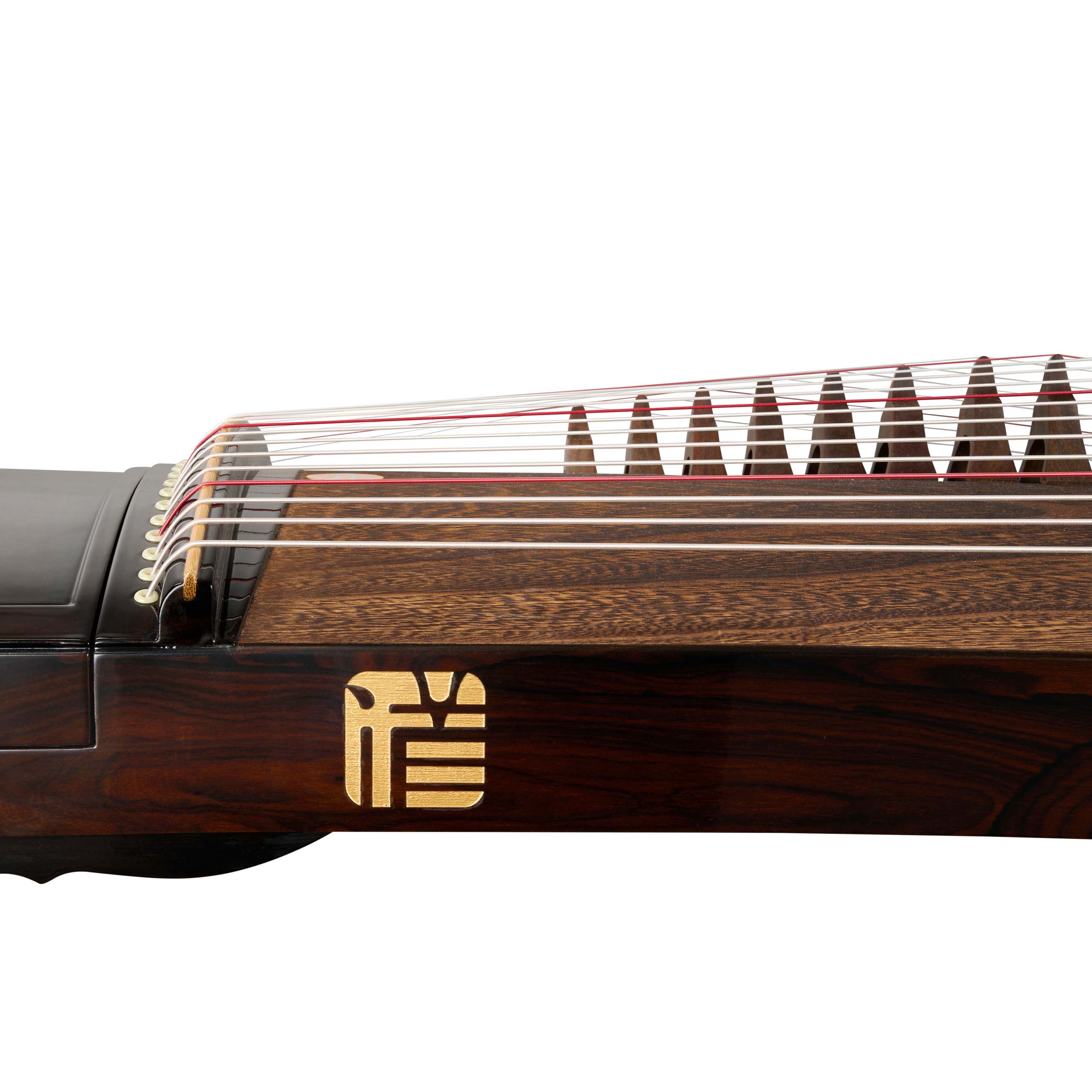 Zhonghao 'Dark Simplicity' Burl Black Sandalwood Guzheng - The