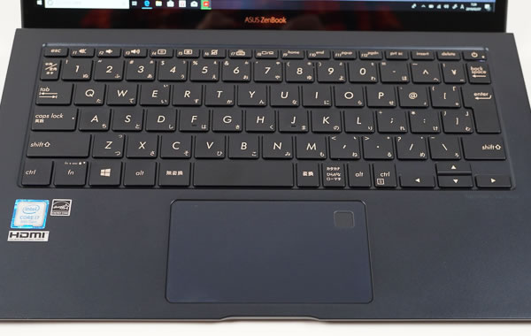 ZenBook S UX391UA(UX391UA-8550)の実機レビュー - the比較