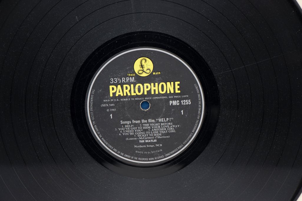 The Beatles 'HELP!' 1965 Mono Press Vinyl