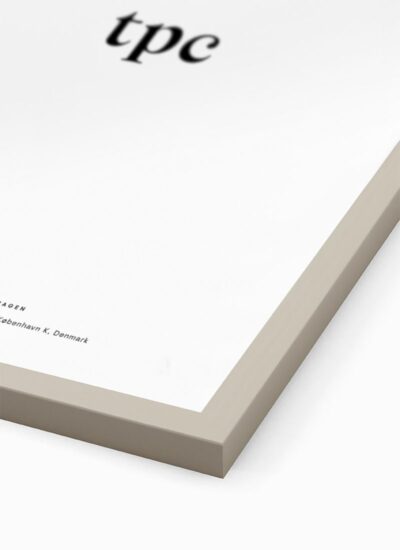 Magnetic Frame in Oak - THE POSTER CLUB