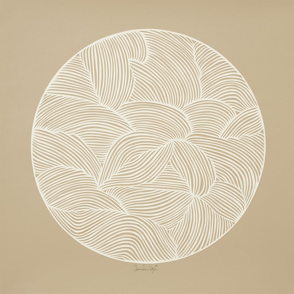 Exclusive art print by Little Detroit, Moon No. 01 x The Poster Club