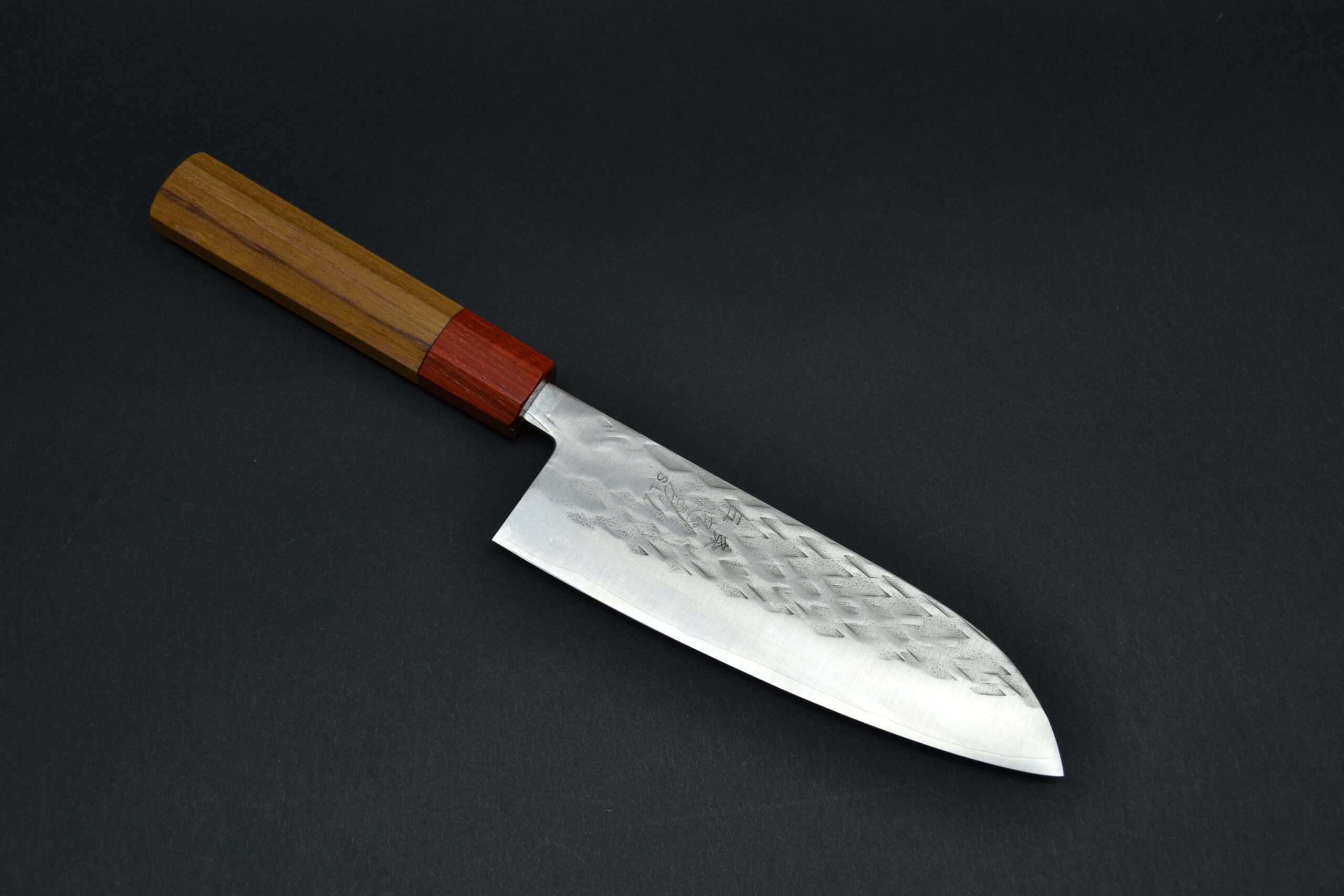 Tadafusa SLD Hammer Tone Santoku 165mm - The Sharp Cook