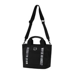 UNISEX 2WAYロゴカートバッグ ブラック