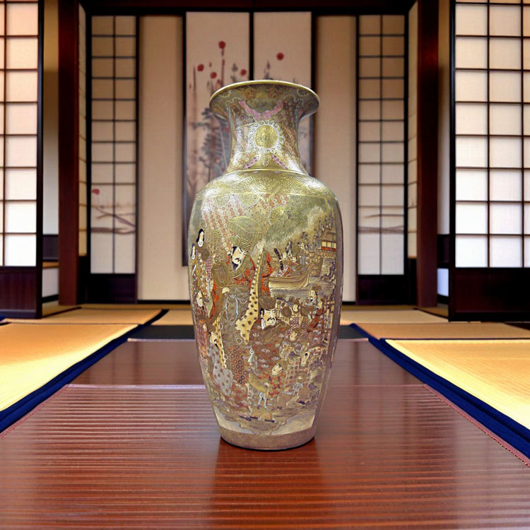 楽天市場】花 壺（工芸品・民芸品｜アート・美術品・骨董品・民芸品