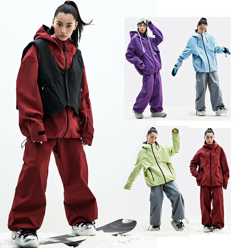 楽天市場】スノーボード 3点セット（カラーグリーン）（上下セット