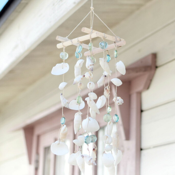 本日ポイント3倍！】ハワイアン雑貨 シェル＆マーブル オーナメント