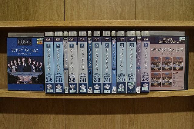 【送料無料】ザ・ホワイトハウス　シーズン1〜7 全77巻　レンタル落ち DVD 楽天市場】ホワイトハウス <シーズン1－7> dvd全巻セットの通販