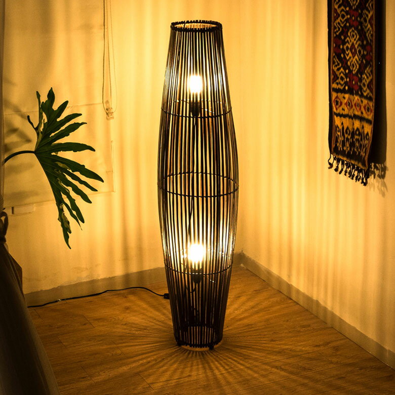 楽天市場】バンブー フロアランプの通販