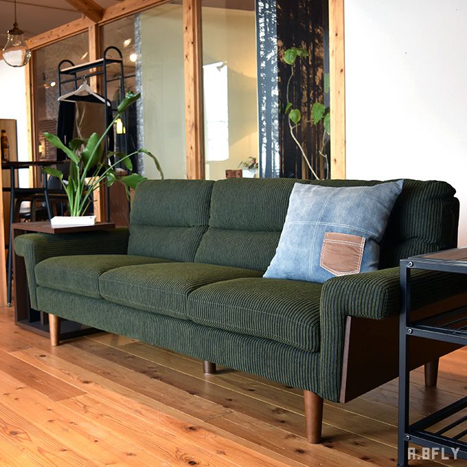 楽天市場】モスグリーン（ソファ・ソファベッド｜インテリア・寝具