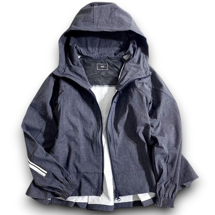 パーリーゲイツ ダブルジップ レディースニットブルゾン 防寒アウター