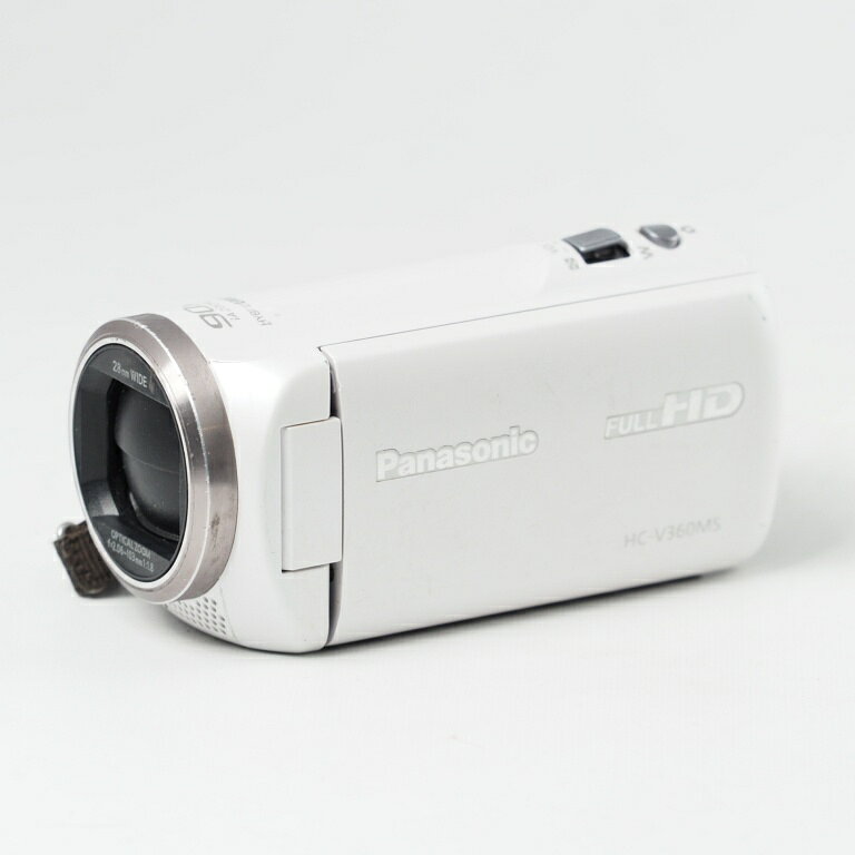 楽天市場】パナソニック HDビデオカメラ V360M HC-V360M-Wの通販