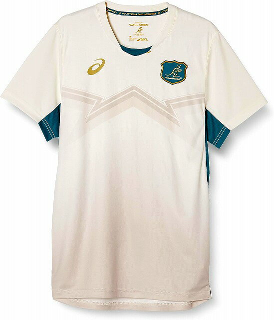 ラグビー オーストラリア ワラビーズ ロングTシャツ 海外Lサイズ asics