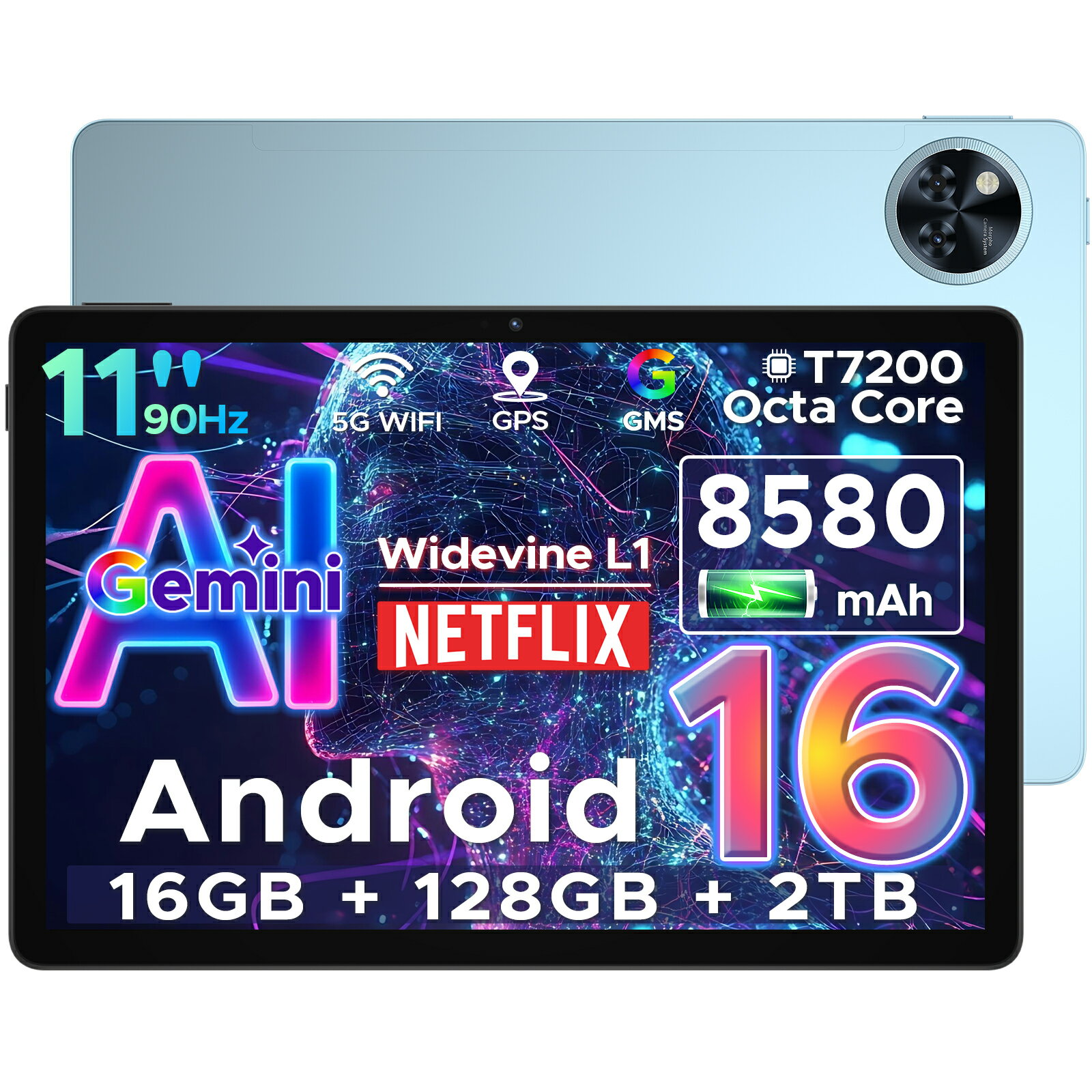 楽天市場】android タブレット（カラーブルー）（スマートフォン